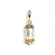 Sterling Silver morganite pendant