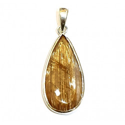 quartz-rutile pendant