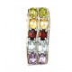 Sterling Silver multi-stone pendant