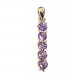 Sterling Silver amethyst pendant