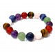 Mixed 7 Chakras Bracelet 12mm