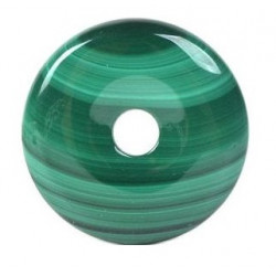 malachite donut 4 cm