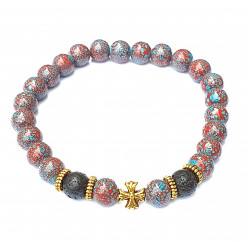 Lava Stone Bracelet 8mm