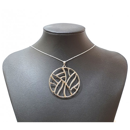 interchangeable necklace blue / green
