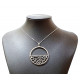 interchangeable necklace bronze / green