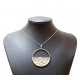 interchangeable necklace bronze / green