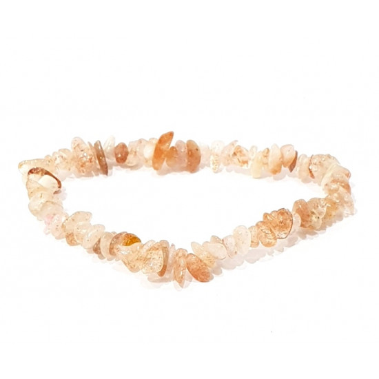 High Quality Sunstone Chips Bracelet