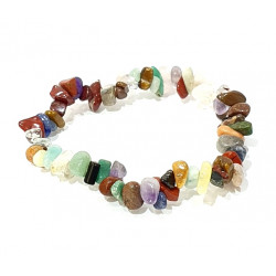 bracelet multi-pierres chips