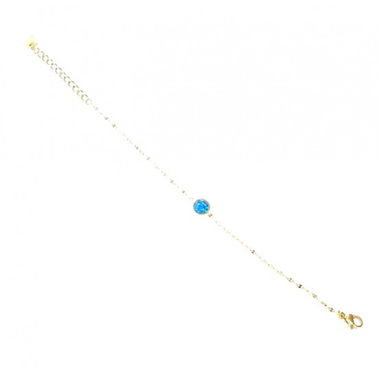 Adjustable Australian opal bracelet
