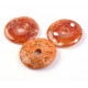 fire agate donut 4 cm