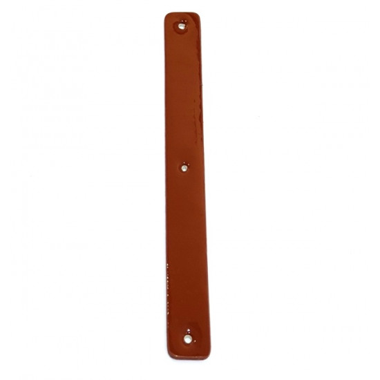 Cuir 14 mm vert / marron