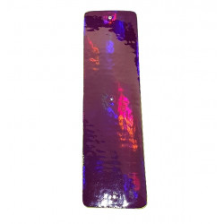 Leather Strap 40 mm Metallic Purple / Yellow 