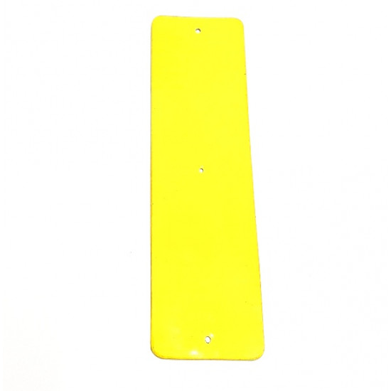 Leather Strap 40 mm Metallic Purple / Yellow 