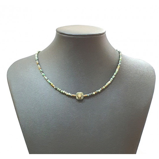 african turquoise necklace
