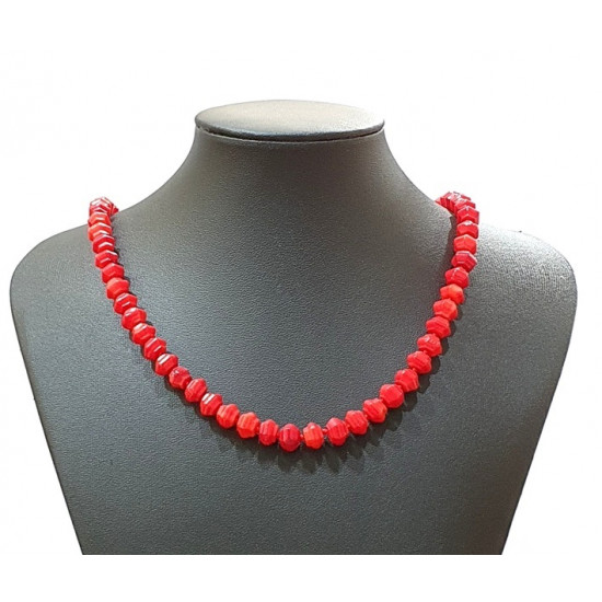 coral necklace