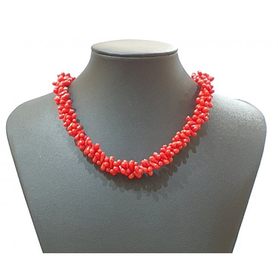 coral necklace