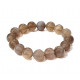 gray agate bracelet 12mm