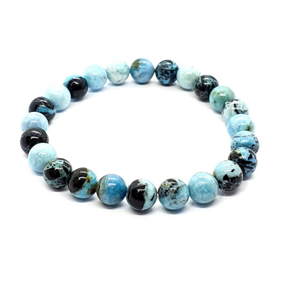 Blue Opal Bracelet 8mm