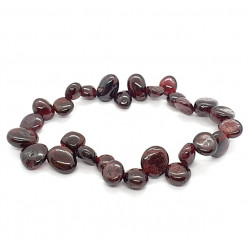 Garnet Bracelet Tumbled 