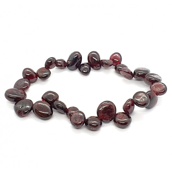 Garnet Bracelet Tumbled 