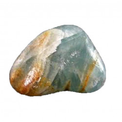 tumbled stone blue calcite