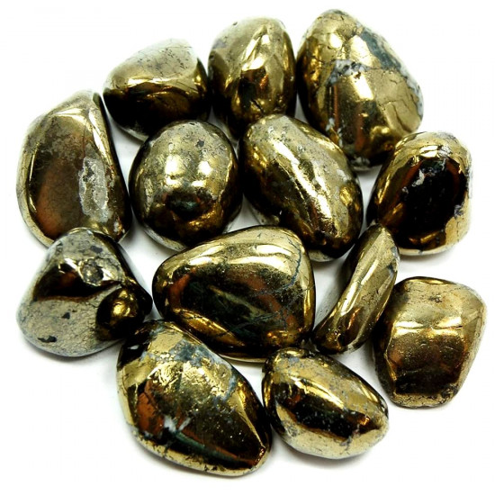 tumbled stone Chalcopyrite