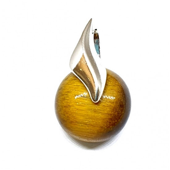 Sterling Silver Tiger's Eye Pendant