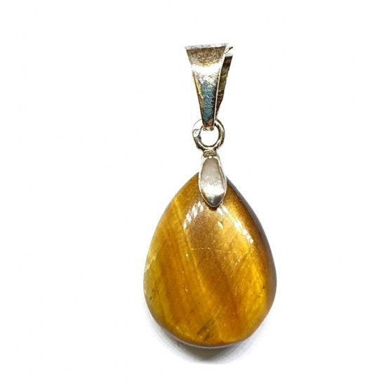 Sterling Silver Tiger's Eye Pendant