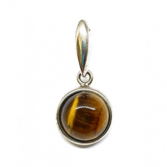 Sterling Silver Tiger's Eye Pendant