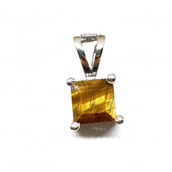Sterling Silver Tiger's Eye Pendant