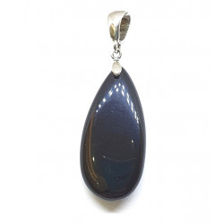 Sterling Silver Black Onyx Pendant P36-00