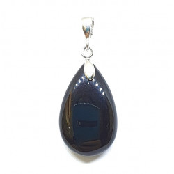 Sterling Silver Black Onyx Pendant P22-00
