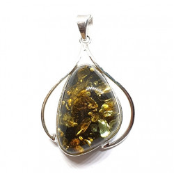 pendentif ambre P238-55
