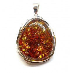 pendentif ambre P346-68