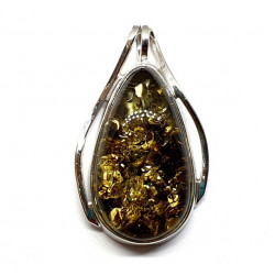 pendentif ambre P158-99