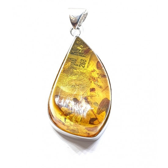 pendentif ambre P212-68