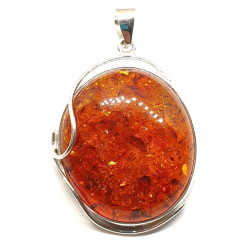 pendentif ambre P224-55