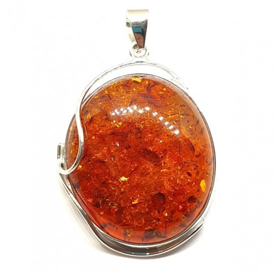 pendentif ambre P224-55