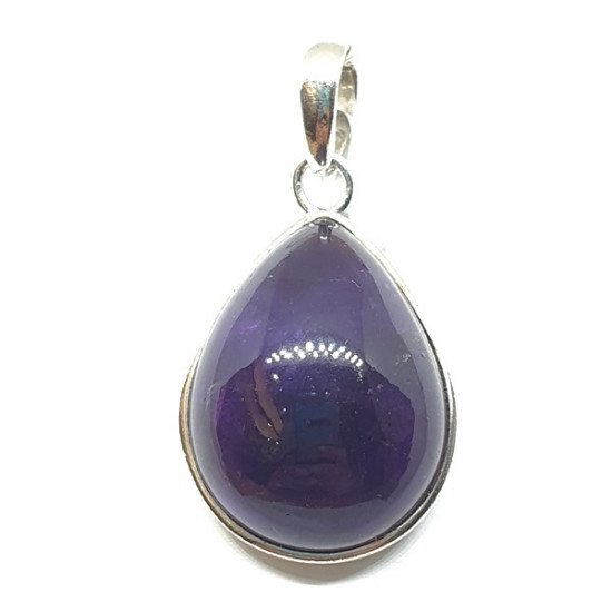 Sterling Silver Amethyst Pendant P72-74