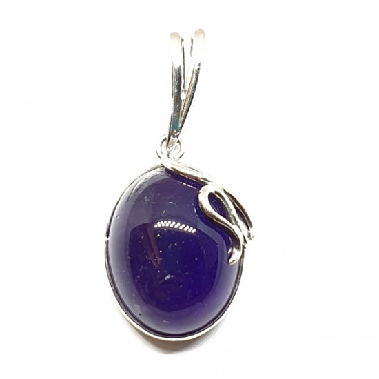 Sterling Silver Amethyst Pendant P144-68