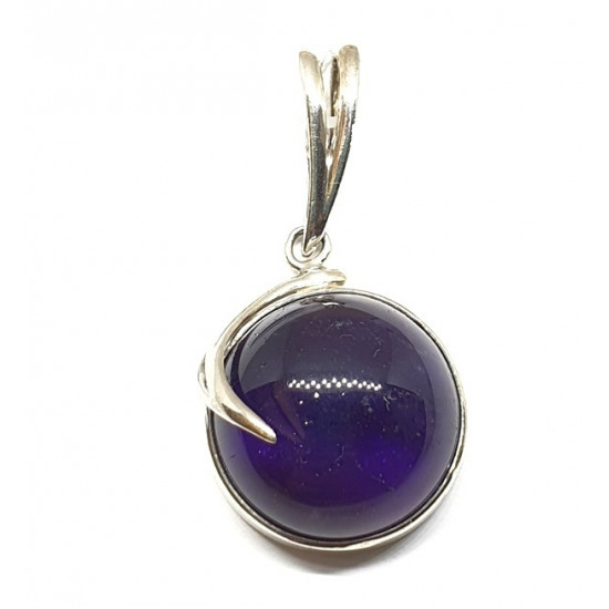 Sterling Silver Amethyst Pendant P148-68