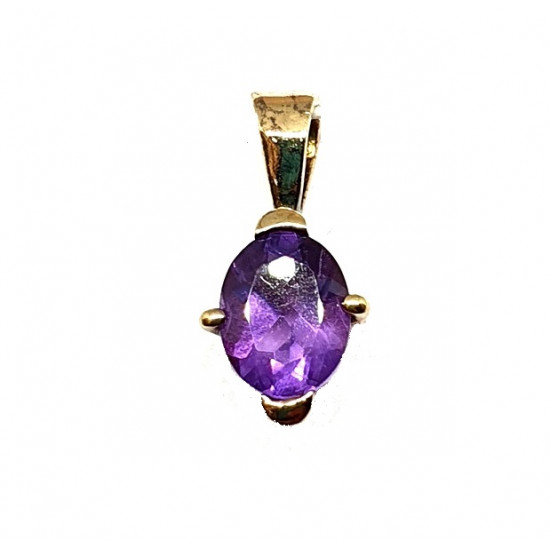 Vermeil Amethyst Pendant PF-30