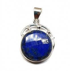 Sterling Silver Lapis Lazuli Pendant P82-68