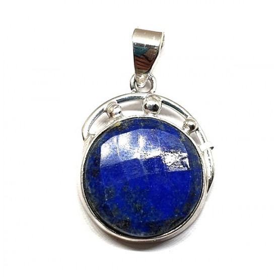 Sterling Silver Lapis Lazuli Pendant P82-68