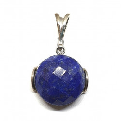 Sterling Silver Lapis Lazuli Pendant P88-68