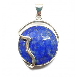Sterling Silver Lapis Lazuli Pendant P98-64