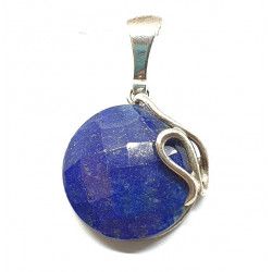 Sterling Silver Lapis Lazuli Pendant P80-64