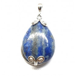 Sterling Silver Lapis Lazuli Pendant P60-00