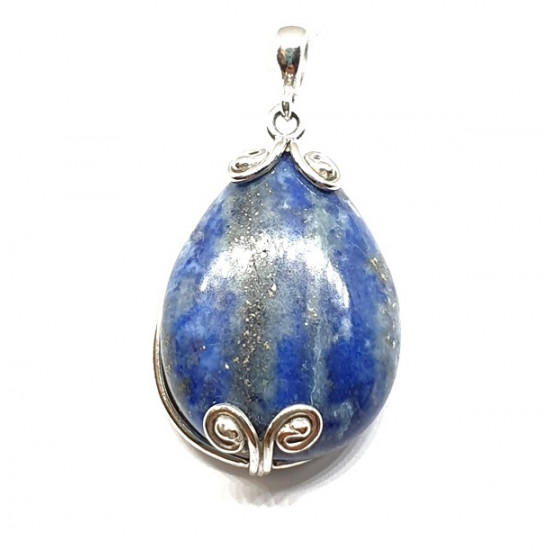Sterling Silver Lapis Lazuli Pendant P60-00