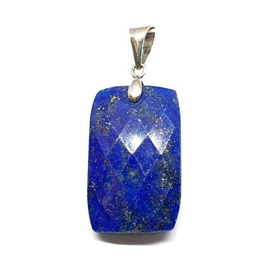 Sterling Silver Lapis Lazuli Pendant P40-00